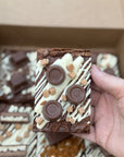 Postal Father's Day Brownie Box - Delivered to your door.