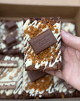 Postal Father's Day Brownie Box - Delivered to your door.