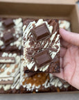 Postal Father's Day Brownie Box - Delivered to your door.