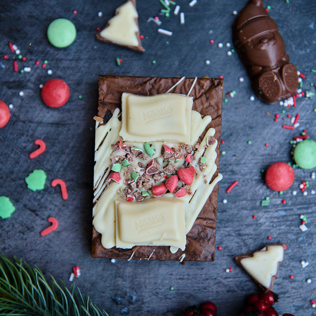 Christmas Postal Brownies Delivered to your door.