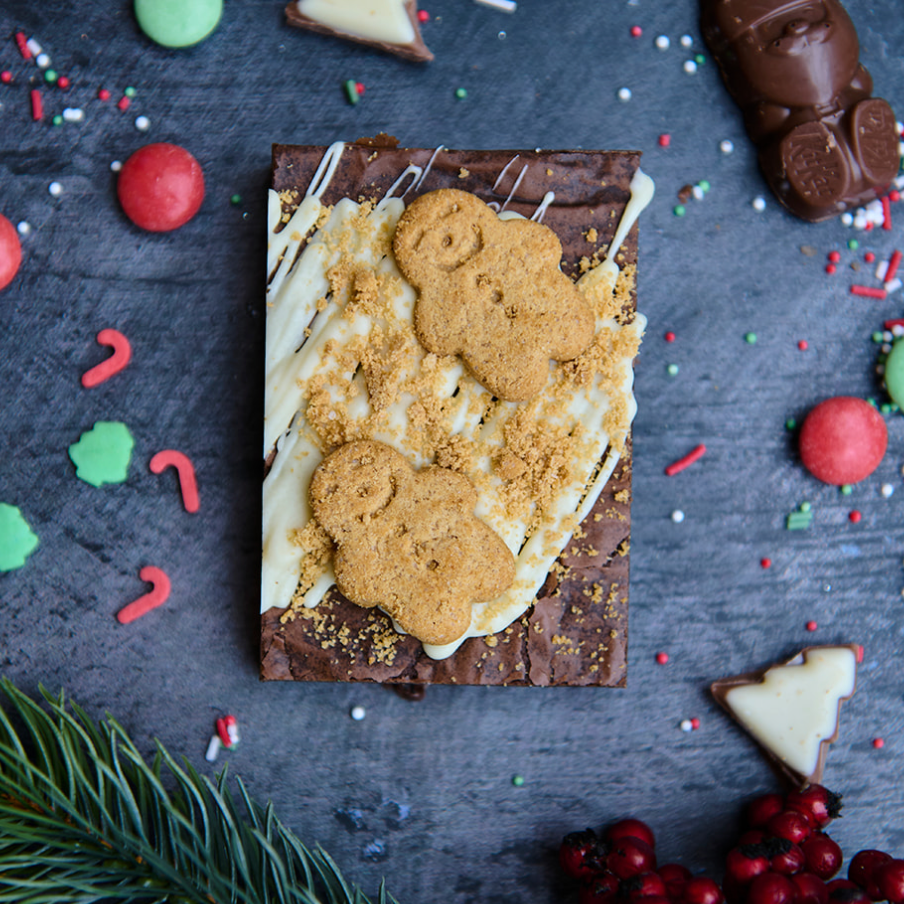 Christmas Postal Brownies Delivered to your door.