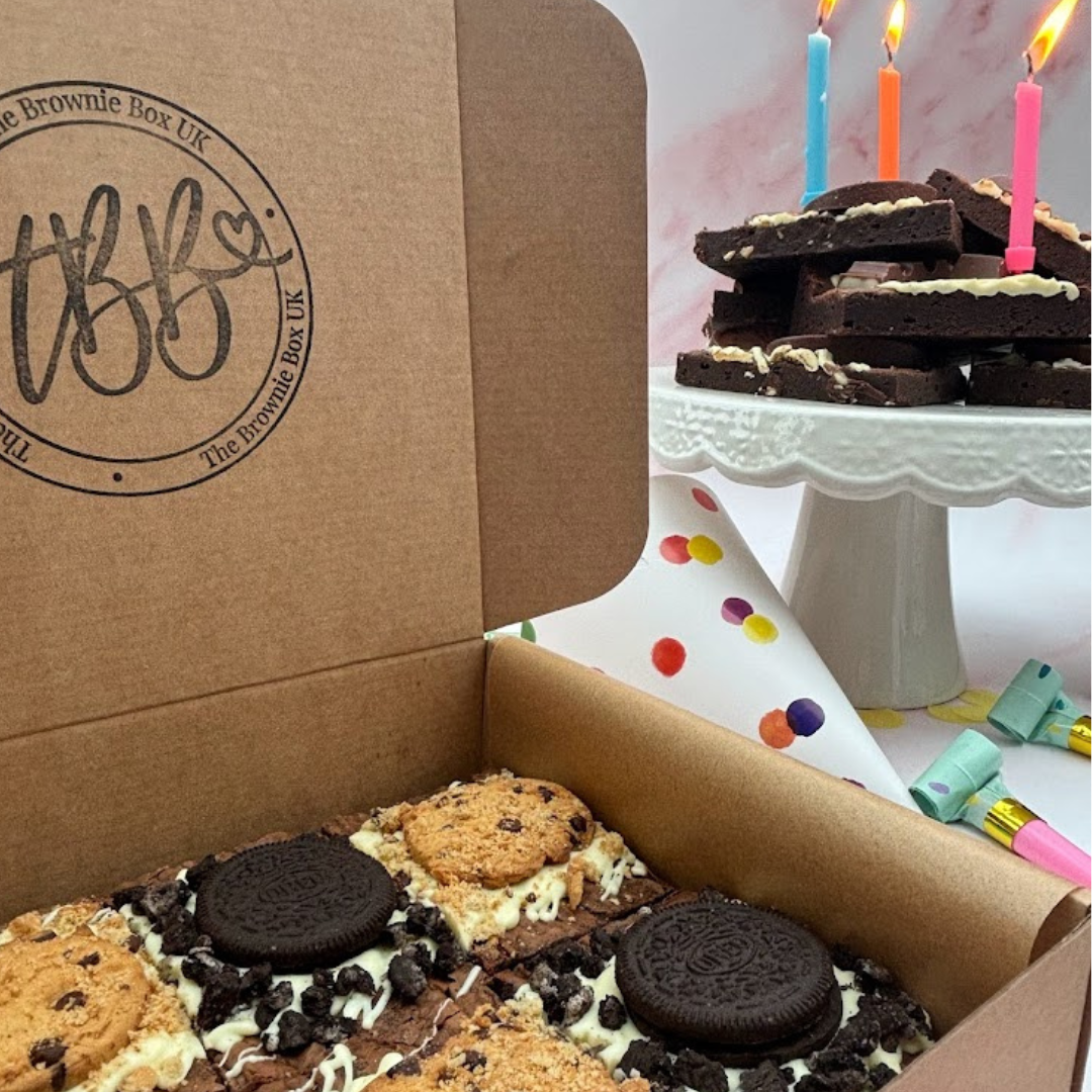 Biscuit Lovers Birthday Brownie Box