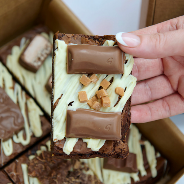 Galaxy Caramel Brownie