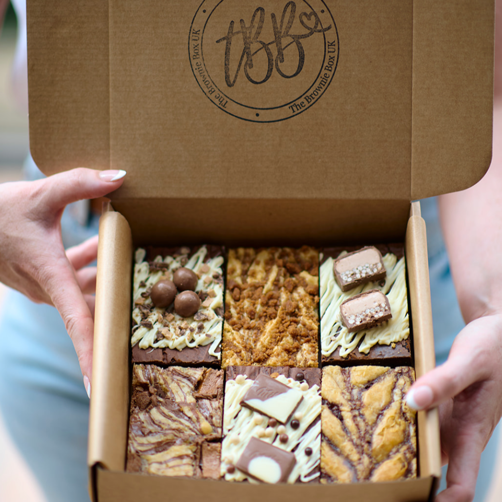 The Brownie Box UK Postal Brownies delivered nationwide make the perfect employee reward